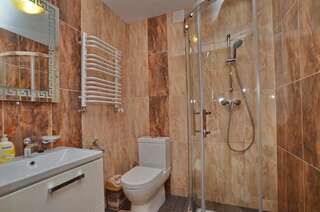 Отель Villa Gor Apartments Буковель Двухместный номер Делюкс с 1 кроватью и дополнительной кроватью-5